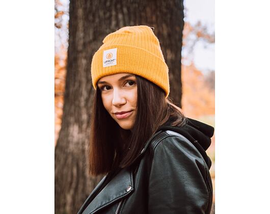 UPFRONT Stranded Beanie Yellow