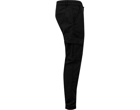 Urban Classics TB1435 Washed Cargo Twill Jogging Pants Black