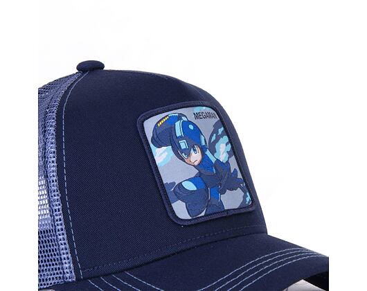 Capslab Trucker (MEGAMAN) Blue HER3 Cap