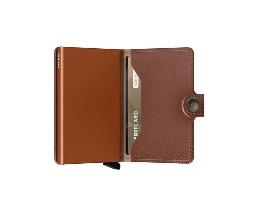 Secrid Miniwallet Saffiano Caramel