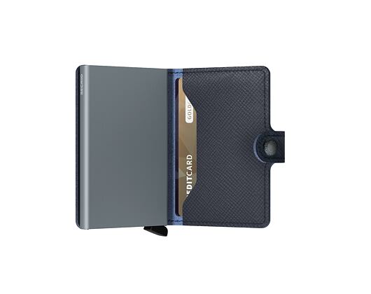 Secrid Miniwallet Saffiano Navy