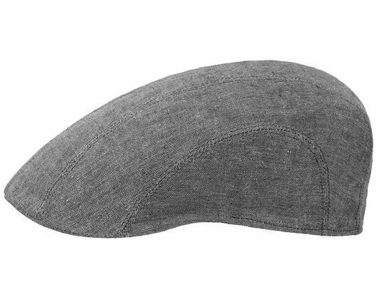 Stetson Ivy Cap Linen 6123101 Grey Flat Cap