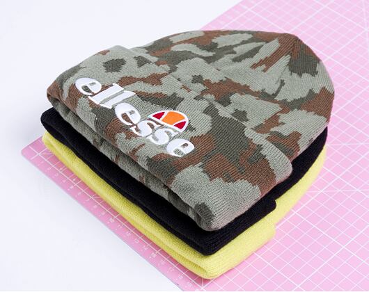 Ellesse Velly Camo Beanie Khaki