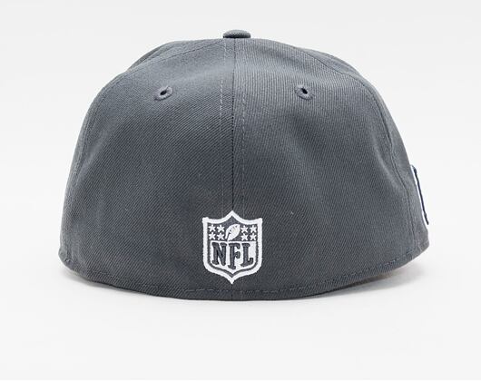 New Era 59FIFTY NFL Official Team Colors Green Bay Packers Grey Cap