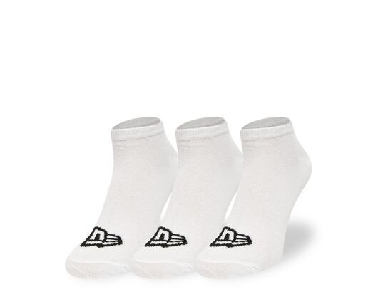 New Era Flag Sneaker 3Pack White Socks