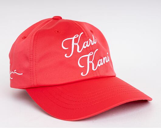 Karl Kani Signature Satin Cap red