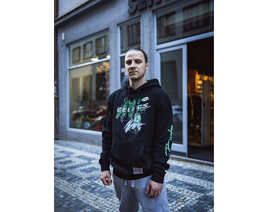 Mitchell & Ness Hyper Hoops Hoodie Boston Celtics Black Hoody