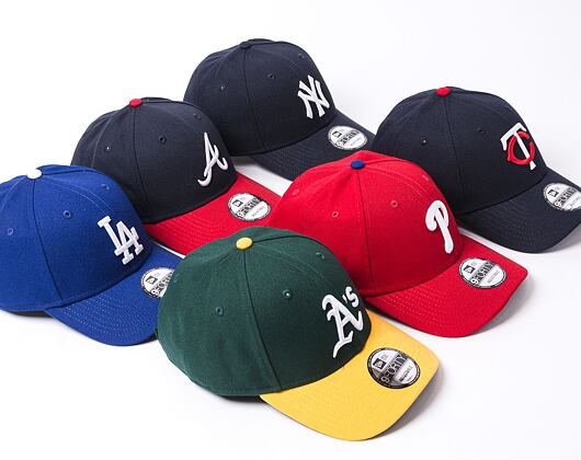 New Era Pinch H Los Angeles Dodgers Blue 9FORTY Strapback Cap