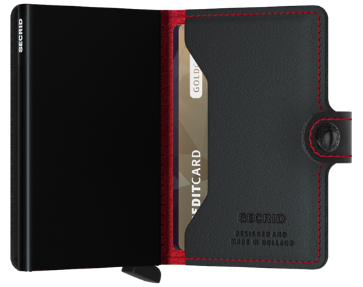 Secrid Perforated Black-Red Wallet