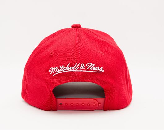 Mitchell & Ness Team Ground 2.0 Stretch Snapback Los Angeles Clippers Red Cap