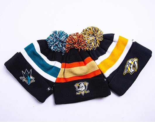 '47 Brand NHL Anaheim Ducks Breakaway Cuff Knit Black Winter Beanie