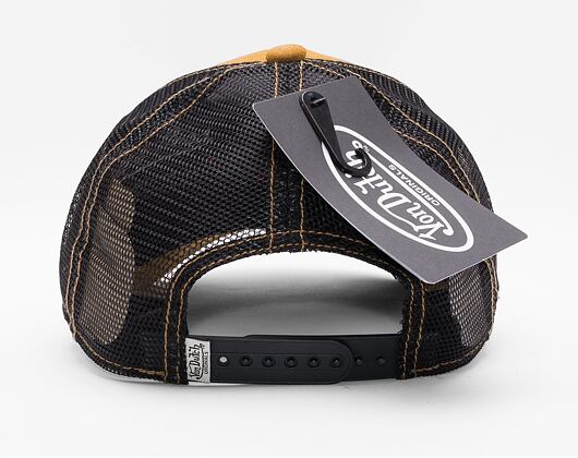 Von Dutch Boston Trucker Imi Suede Brown/Black Cap