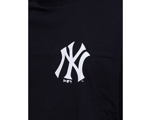 New Era MLB Floral Graphic Oversized Tee New York Yankees Black / Optic White T-Shirt
