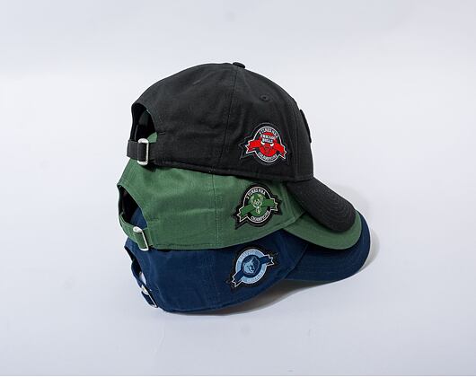 Kšiltovka New Era 9FORTY NBA Team Side Patch Milwaukee Bucks Mountain Pine Green / Black