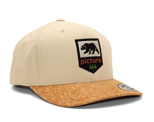 Kšiltovka Picture Wakopa Baseball Cap Wood Ash