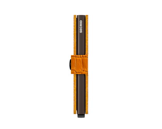 Secrid Crisple Ochre Wallet