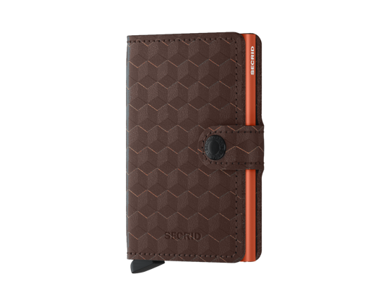 Secrid Optical Brown-Orange Wallet