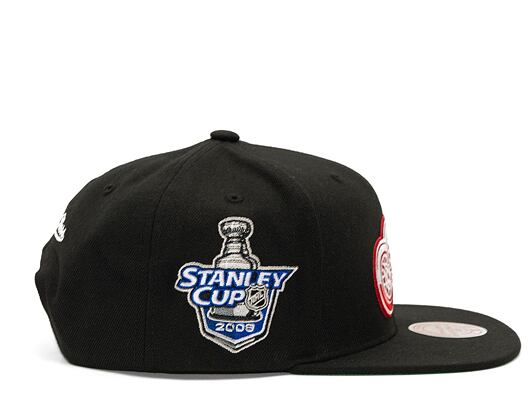 Kšiltovka Mitchell & Ness NHL Top Spot Snapback Detroit Red Wings Black