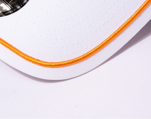 Kšiltovka New Era 9FORTY Contrast Piping McLaren White / Orange