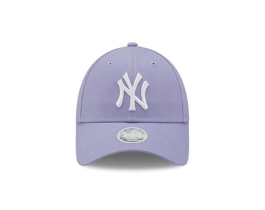 Dámská kšiltovka New Era 9FORTY Womens League Essential New York Yankees - Lavender / White