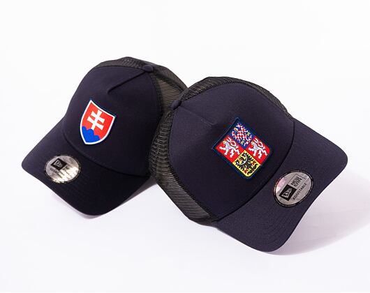 Kšiltovka New Era 9FORTY Trucker National Team - Czech Republic Navy