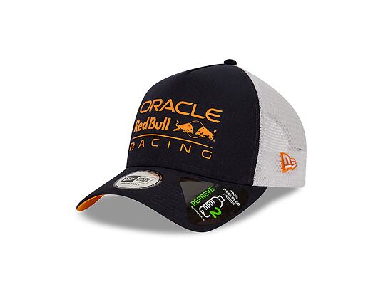 Kšiltovka New Era - F1 Sustainable 9FORTY TRUCKER - Red Bull F1 - Navy