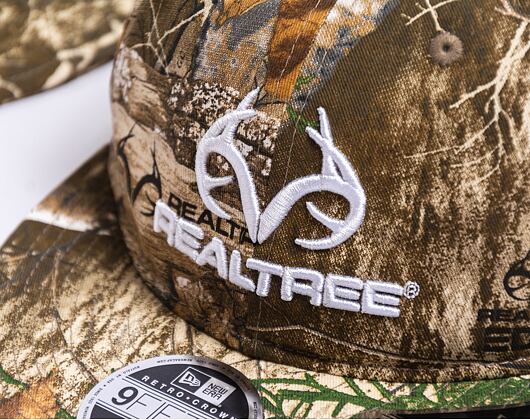 Kšiltovka New Era 9FIFTY Retro Crown Real Tree - Realtree Camo
