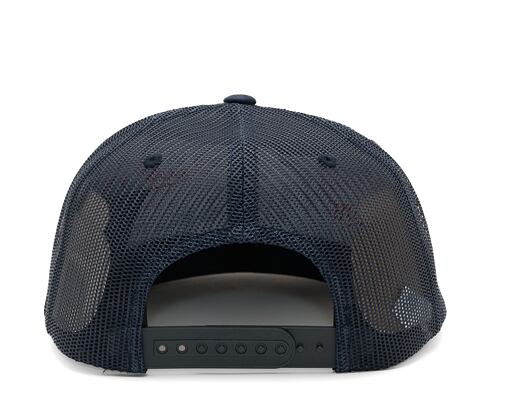 Kšiltovka Brixton Oath MP Trucker Hat - Washed Navy/Washed Navy
