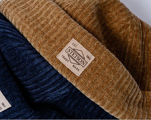 Docker Cap Stetson Corduroy Jersey Brown