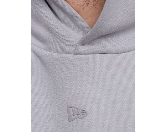 Mikina New Era - Tech Flag Oversized Hoodie - Dolphin Grey