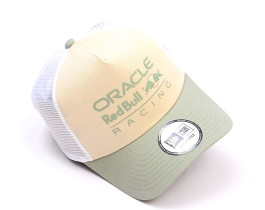 Kšiltovka New Era - F1 Seasonal 9FORTY Trucker - Red Bull F1 - Cream / Mint Green