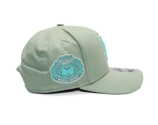 Kšiltovka New Era - MLB World Series 9FIFTY Original Fit - LA Dodgers - Mint Green / Teal