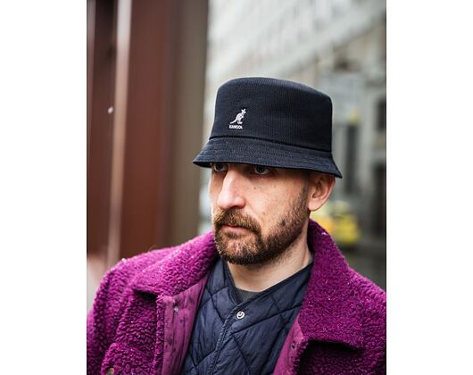Kangol K3299HT Tropic Bin Black Bucket Hat