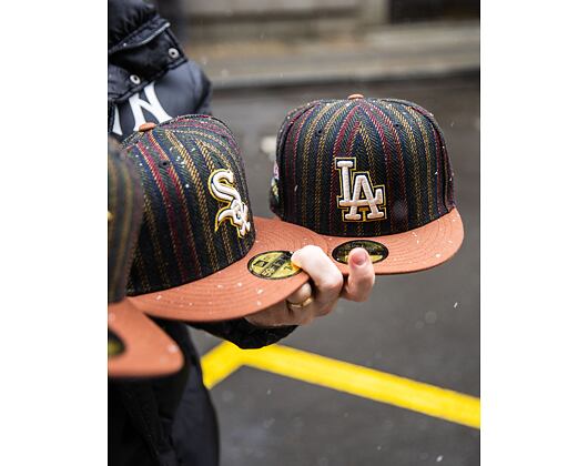Kšiltovka New Era - 59FIFTY "Vintage Herringbone" - LA Dodgers