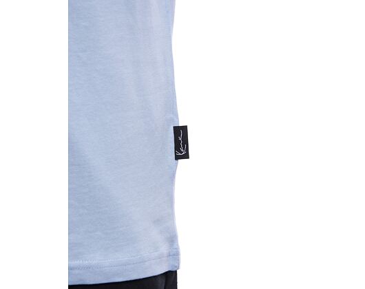 Triko Karl Kani - Retro T&L Backprint Tee light - blue/white