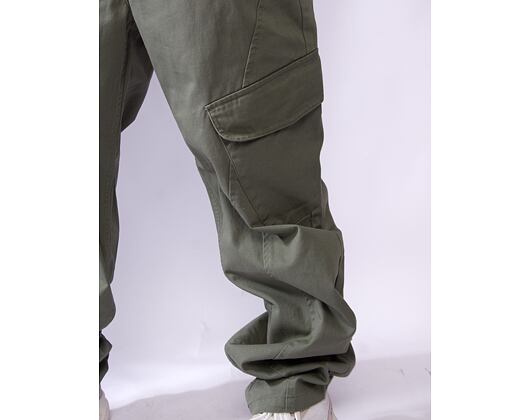 Kalhoty Karl Kani - Og K Slanted Pocket Cargo Pants - olive