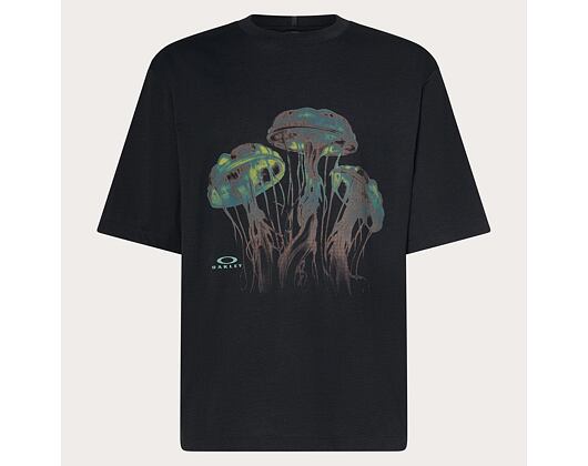 Triko Oakley - Jellyfish Tee - Blackout