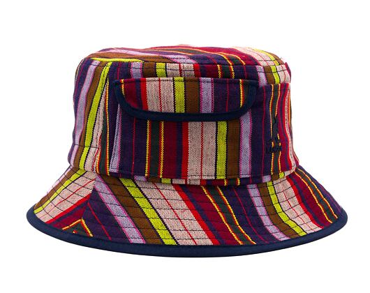 Klobouk Kangol - Multi Color Stripe Bucket - Preppy Multi