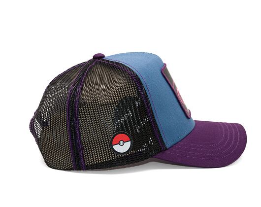Kšiltovka Trucker Capslab X Pokémon - Gengar - Effet Bamboo