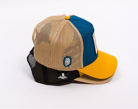 Kšiltovka Trucker Capslab Rick & Morty Coton Et Pu