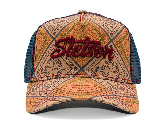 Kšiltovka Stetson - Trucker Cap Vintage Print - 27