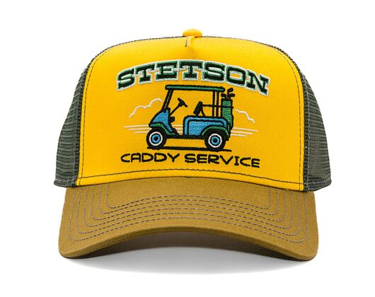 Kšiltovka Stetson - Trucker Cap Golf Caddy Service - 96