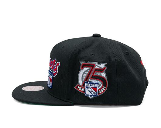 Kšiltovka Mitchell & Ness - New York Rangers - Oversweep Snapback Vntg - Black