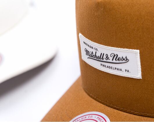 Kšiltovka Mitchell & Ness - Branded - Box Logo 2.0 Pro Snapback - Tan