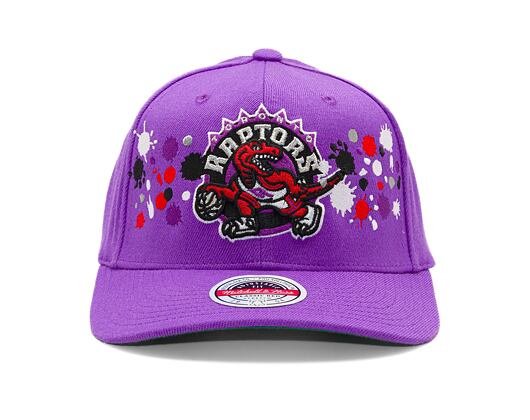 Kšiltovka Adam Wave - Custom NBA Paint Splatter - Toronto Raptors
