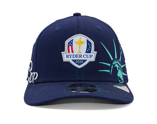 Kšiltovka New Era - Ryder Cup Oversized Emblem 9FIFTY Stretch-Snap - Light Navy