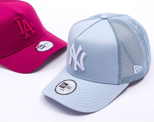 Dětská Kšiltovka New Era - MLB League Essential 9FORTY Trucker - NY Yankees - Blue / White