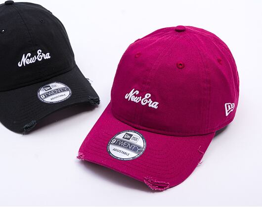 Kšiltovka New Era - Branded Distress 9TWENTY - Cherry