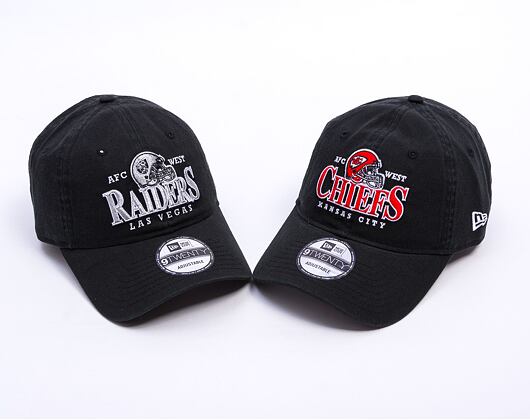 Kšiltovka New Era - NFL Helmet 9TWENTY - Las Vegas Raiders - Black