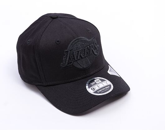 Kšiltovka New Era - NBA Black on Black 9FIFTY Stretch-Snap - LA Lakers - Black
